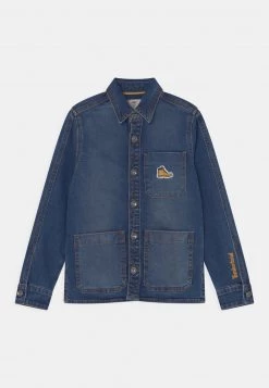 Timberland Bambini LONG SLEEVED - Camicia - Blue Denim