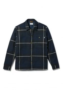 Timberland Uomo LS INSULATED BUFFALO SHIRT JACKET - Giacca Leggera - Dark Sapphire Yd