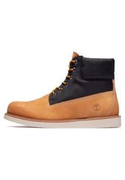 Timberland Uomo NEWMARKET II QUILTED BOOT - Stivaletti Stringati - Wheat