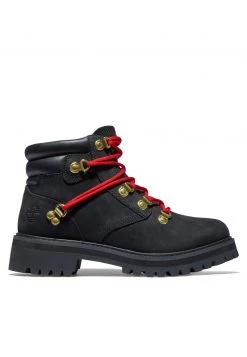 Timberland Donna LTD HERITAGE VIBRAM LUX WP - Stivaletti Stringati - Black