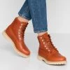Timberland Donna PANINARA COLLARLESS - Stivaletti Stringati - Rust