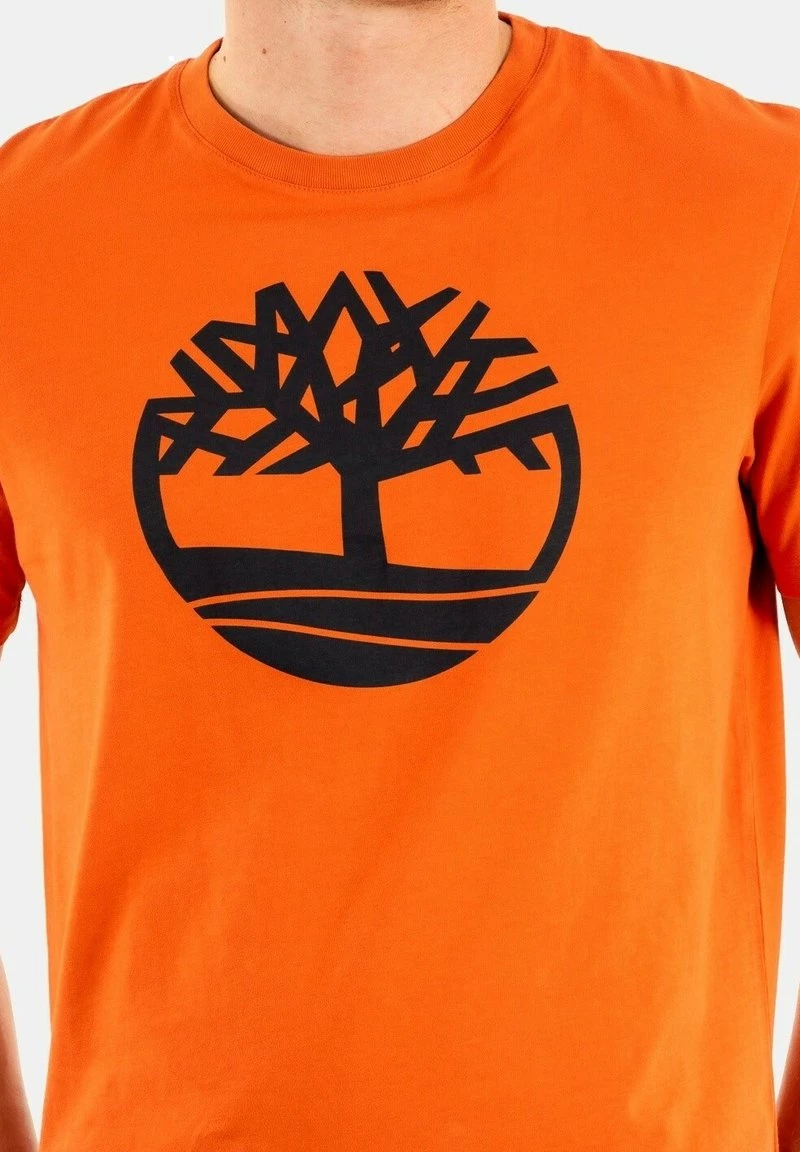 Timberland Uomo T-shirt Con Stampa - Orange 3 Timberland Uomo T-shirt Con Stampa - Orange - immagine 3
