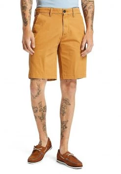 Timberland Uomo SQUAM LAKE STRETCH - Shorts - Wheat Boot