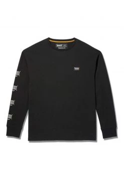Timberland Uomo YC LS GRAPHIC TEE (RLX) - Felpa - Black