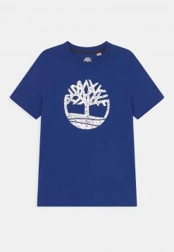 Timberland Bambini SHORT SLEEVES TEE - T-shirt Con Stampa - Electric Blue