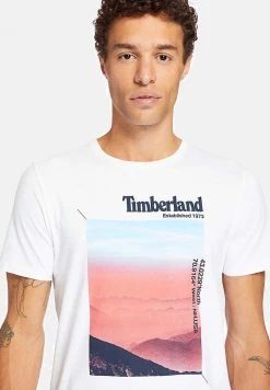 Timberland Uomo GRAPHIC TEE HORIZON - T-shirt Con Stampa - White -Discount Timberland in Italia c0f0cf15e8934c66be4132486cbcf995