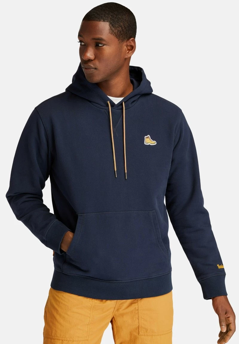 Timberland Uomo BOOT LOGO HOODIE SWEATSHIRT - Felpa Con Cappuccio - Dark Sapphire 1 Timberland Uomo BOOT LOGO HOODIE SWEATSHIRT - Felpa Con Cappuccio - Dark Sapphire