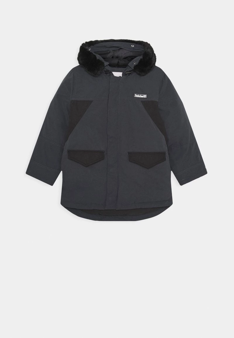 Timberland Bambini HOODED - Cappotto Invernale - Charcoal Grey 1 Timberland Bambini HOODED - Cappotto Invernale - Charcoal Grey