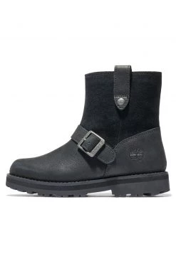 Timberland Bambini COURMA KID WL BIKER BOOT - Stivaletti - Jet Black