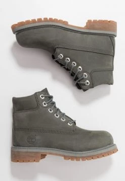 Timberland Unisex 6 IN PREMIUM WP BOOT - Stivaletti Stringati - Dark Grey