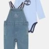 Timberland Bambini SET - Salopette - Light-blue Denim