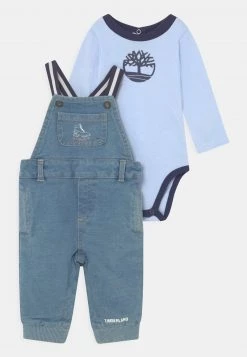 Timberland Bambini SET - Salopette - Light-blue Denim