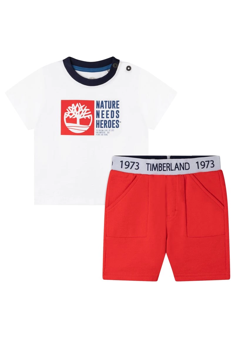 Timberland Bambini Pantaloni Sportivi - Blanc 1 Timberland Bambini Pantaloni Sportivi - Blanc