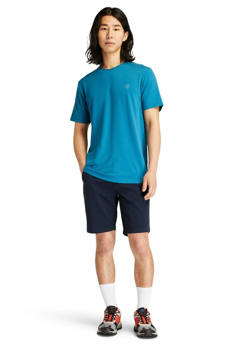 Timberland Uomo T-shirt Basic - Lyons Blue 2 Timberland Uomo T-shirt Basic - Lyons Blue - immagine 2