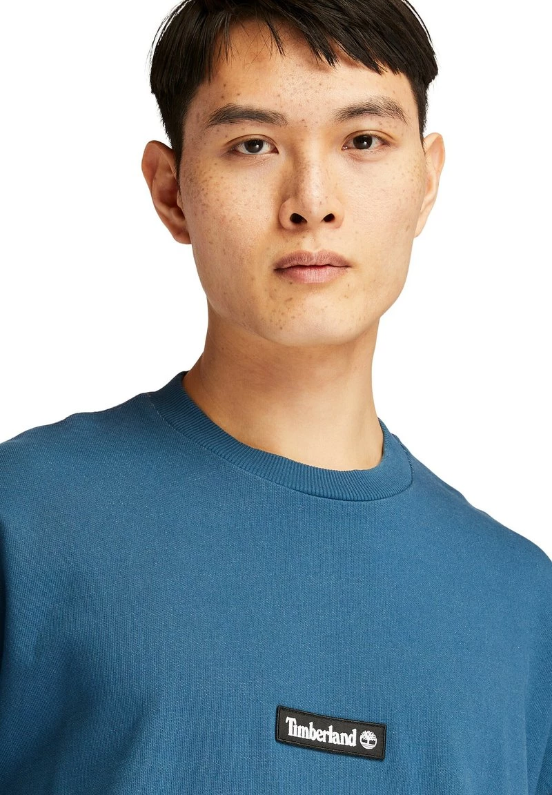 Timberland Uomo YC GRAPHIC CREW NECK - Felpa - Blue 6 Timberland Uomo YC GRAPHIC CREW NECK - Felpa - Blue - immagine 6