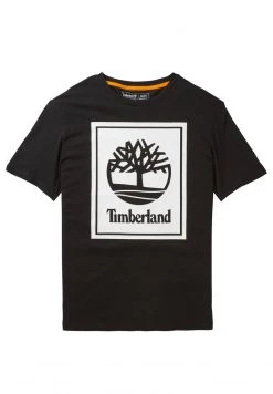 Timberland Uomo YC CORE SS STACK - T-shirt Con Stampa - Black-white