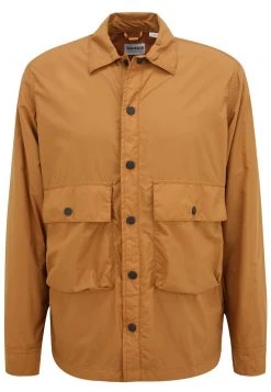 Timberland Uomo LS DWR SOLID SHIRT JACKET - Giacca Leggera - Rubber
