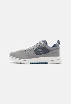 Timberland Uomo BOULDER TRAIL LOW - Sneakers Basse - Medium Grey