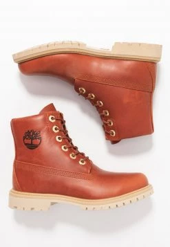 Timberland Donna PANINARA COLLARLESS - Stivaletti Stringati - Rust -Discount Timberland in Italia d52d65c78551482cb725b572e6a236c7