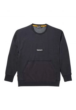 Timberland Uomo YC GRAPHIC CREW NECK - Felpa - Black