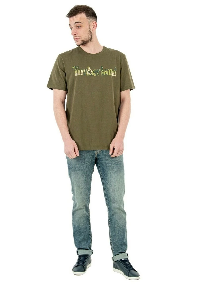 Timberland Uomo T-shirt Con Stampa - Vert 2 Timberland Uomo T-shirt Con Stampa - Vert - immagine 2