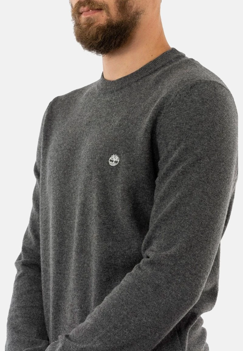 Timberland Uomo LS COHAS BROOK MERINO CREW SWEATER REGULAR - Felpa - Gris 4 Timberland Uomo LS COHAS BROOK MERINO CREW SWEATER REGULAR - Felpa - Gris - immagine 4