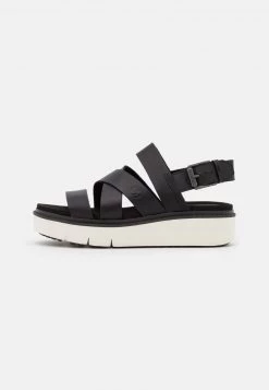 Timberland Donna SAFARI DAWN STRAP - Sandali Con Plateau - Black