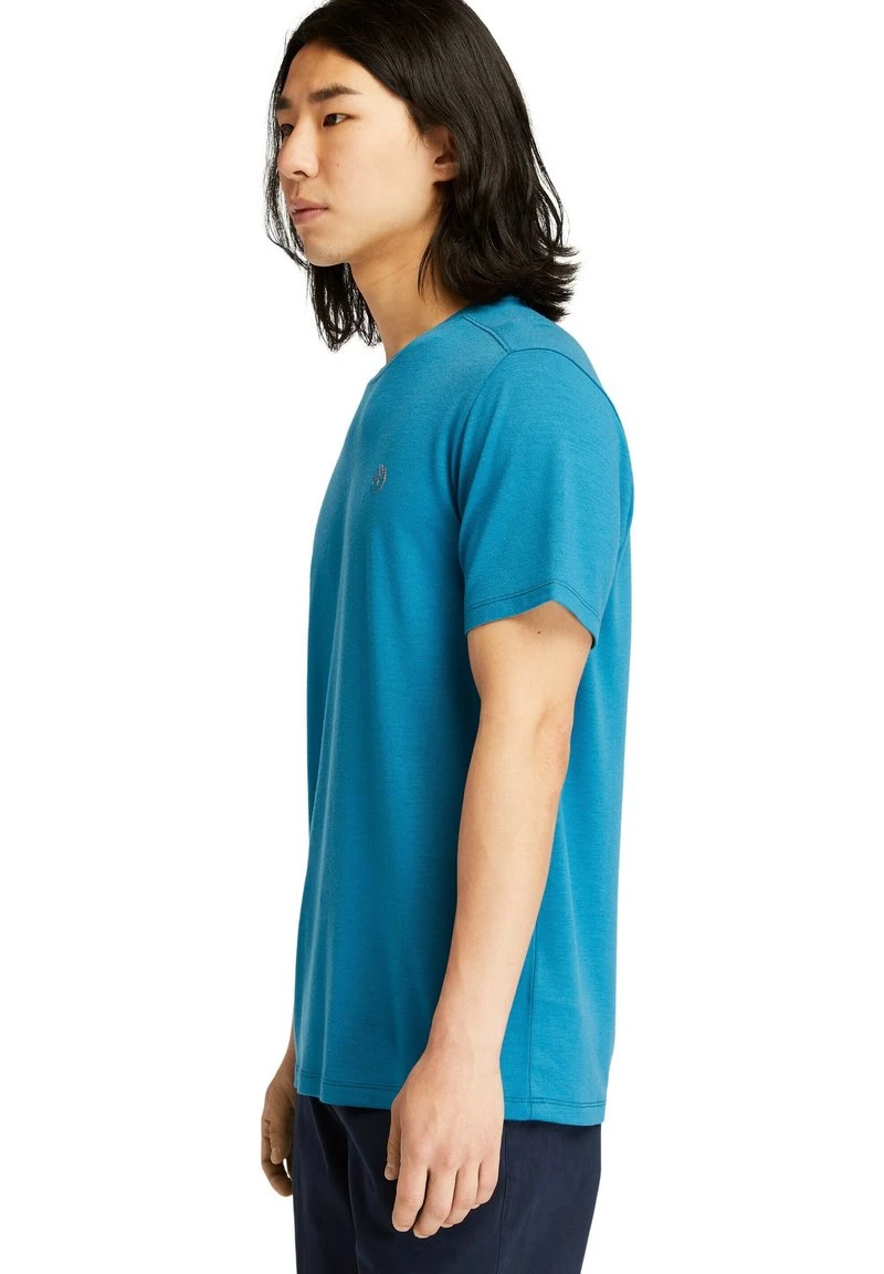Timberland Uomo T-shirt Basic - Lyons Blue 5 Timberland Uomo T-shirt Basic - Lyons Blue - immagine 5