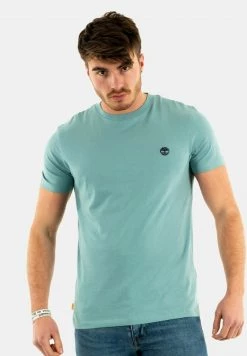 Timberland Uomo T-shirt Basic - Bleu