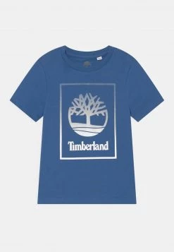 Timberland Bambini SHORT SLEEVES - T-shirt Con Stampa - Blue