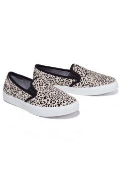 Timberland Donna SKYLA BAY SLIP ON - Scarpe Senza Lacci - Black And White Leopard