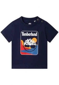 Timberland Bambini T-shirt Con Stampa - Indigo Blue