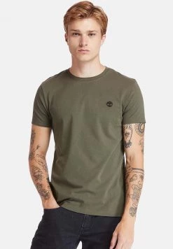 Timberland Uomo DUNSTAN RIVER JERSEY CREW - T-shirt Basic - Grape Leaf