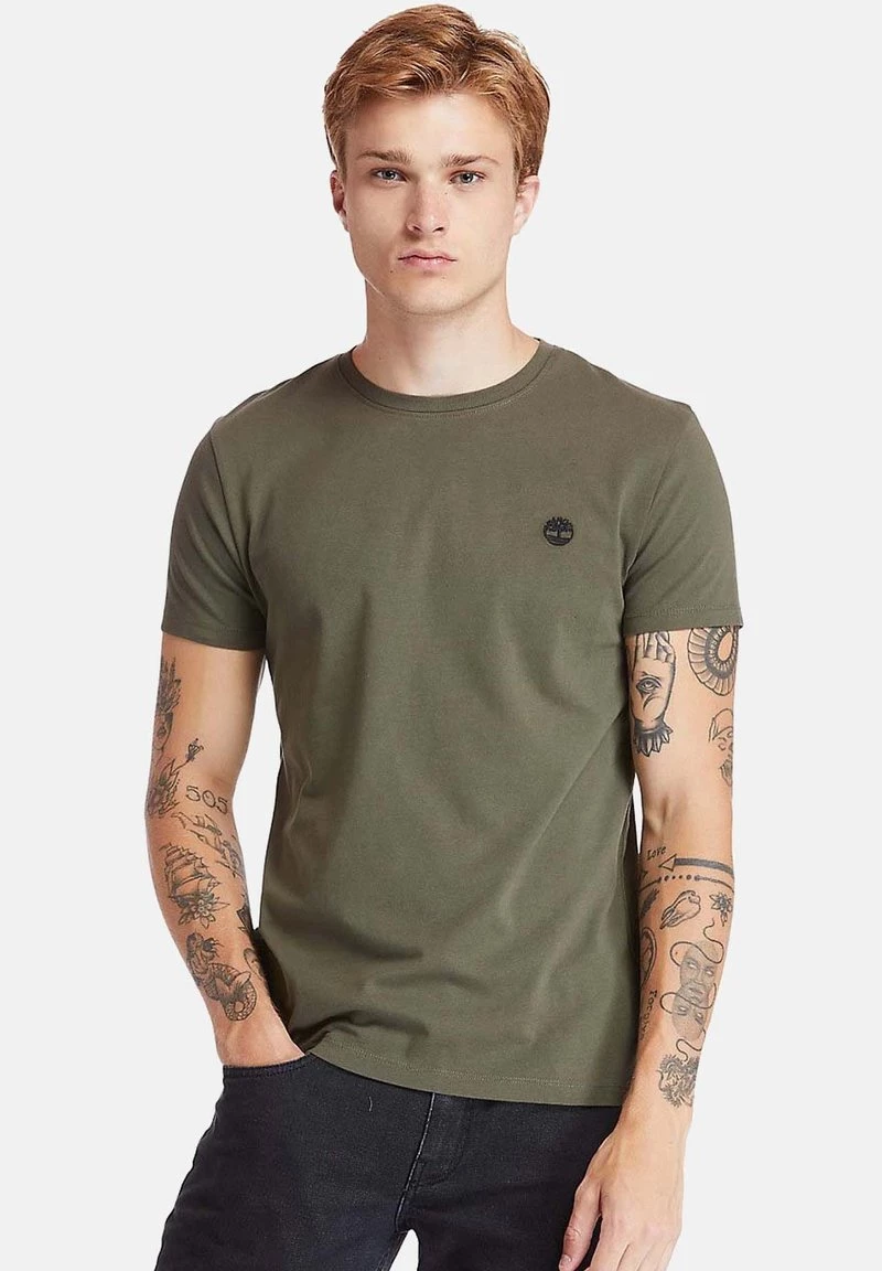 Timberland Uomo DUNSTAN RIVER JERSEY CREW - T-shirt Basic - Grape Leaf 1 Timberland Uomo DUNSTAN RIVER JERSEY CREW - T-shirt Basic - Grape Leaf