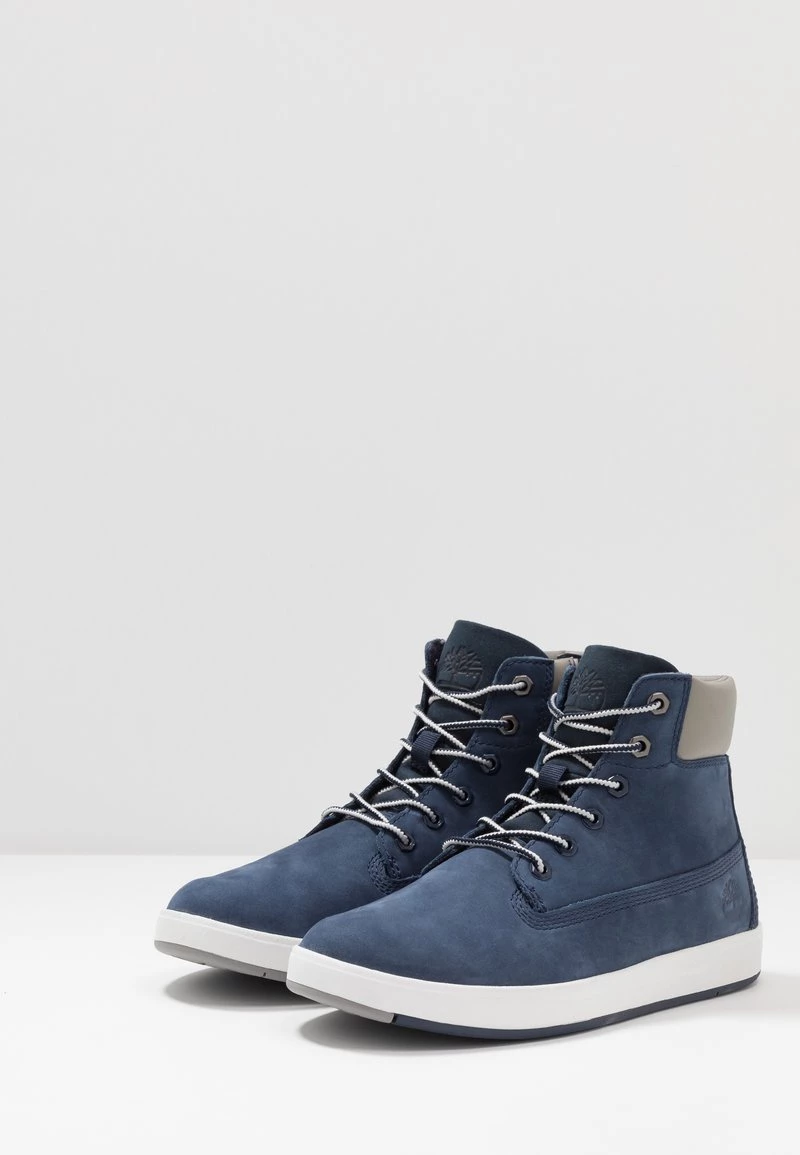 Timberland Bambini DAVIS SQUARE 6 INCH - Sneakers Alte - Navy 4 Timberland Bambini DAVIS SQUARE 6 INCH - Sneakers Alte - Navy - immagine 4