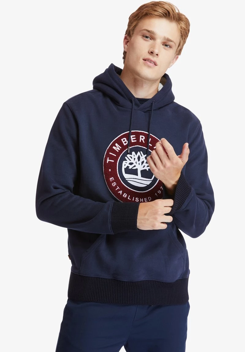 Timberland Uomo BOUCLE - Felpa Con Cappuccio - Dark Sapphire 1 Timberland Uomo BOUCLE - Felpa Con Cappuccio - Dark Sapphire