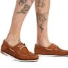 Timberland Uomo ATLANTIS BREAK BOAT SHOE - Scarpe Da Barca - Garnet