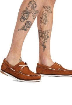 Timberland Uomo ATLANTIS BREAK BOAT SHOE - Scarpe Da Barca - Garnet