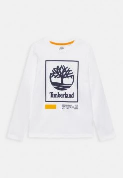 Timberland Bambini LONG SLEEVE - Maglietta A Manica Lunga - White