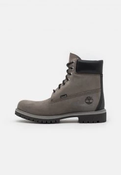 Timberland Uomo 6" PREMIUM BOOT - Stivaletti Stringati - Dark Grey