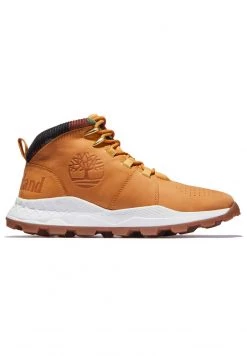 Timberland Uomo BROOKLYN CITY MID - Sneakers Alte - Spruce Yellow
