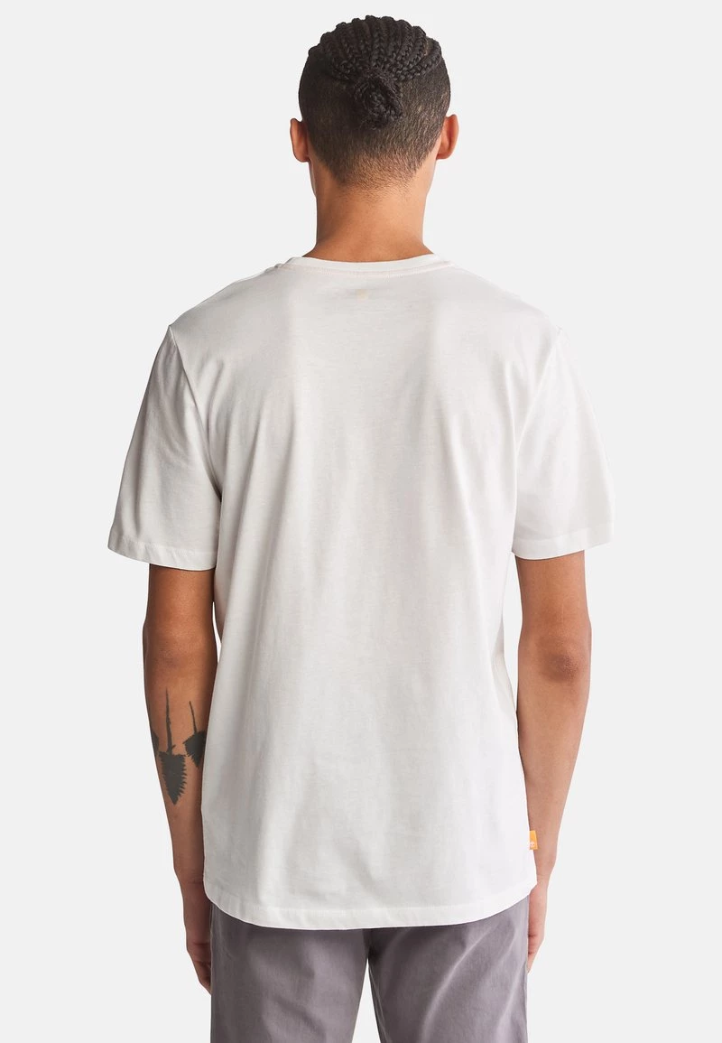 Timberland Uomo TREE LOGO TEE - T-shirt Con Stampa - White 3 Timberland Uomo TREE LOGO TEE - T-shirt Con Stampa - White - immagine 3