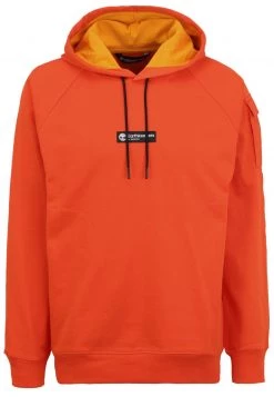 Timberland Uomo EK+ RAEBURN HOODIE - Felpa Con Cappuccio - Spicy Orange