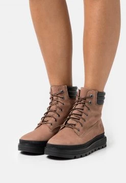 Timberland Donna RAY CITY 6 IN BOOT WP - Stivaletti Stringati - Light Brown
