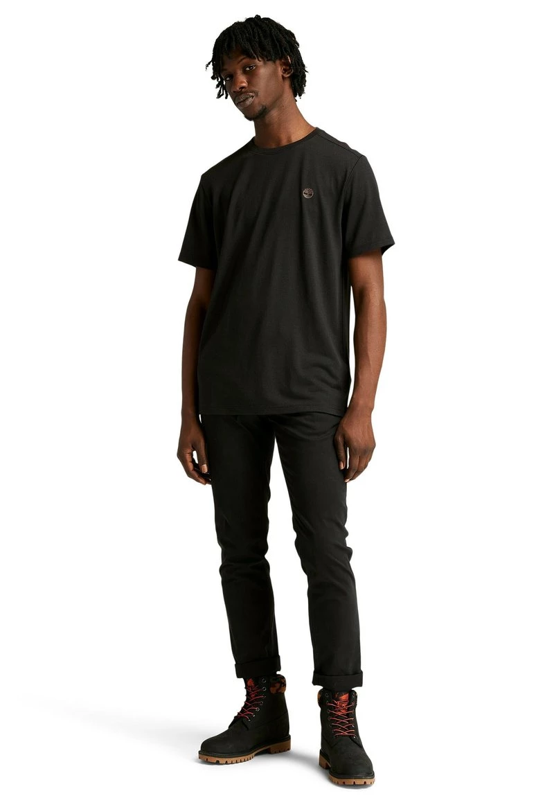 Timberland Uomo T-shirt Basic - Black 2 Timberland Uomo T-shirt Basic - Black - immagine 2