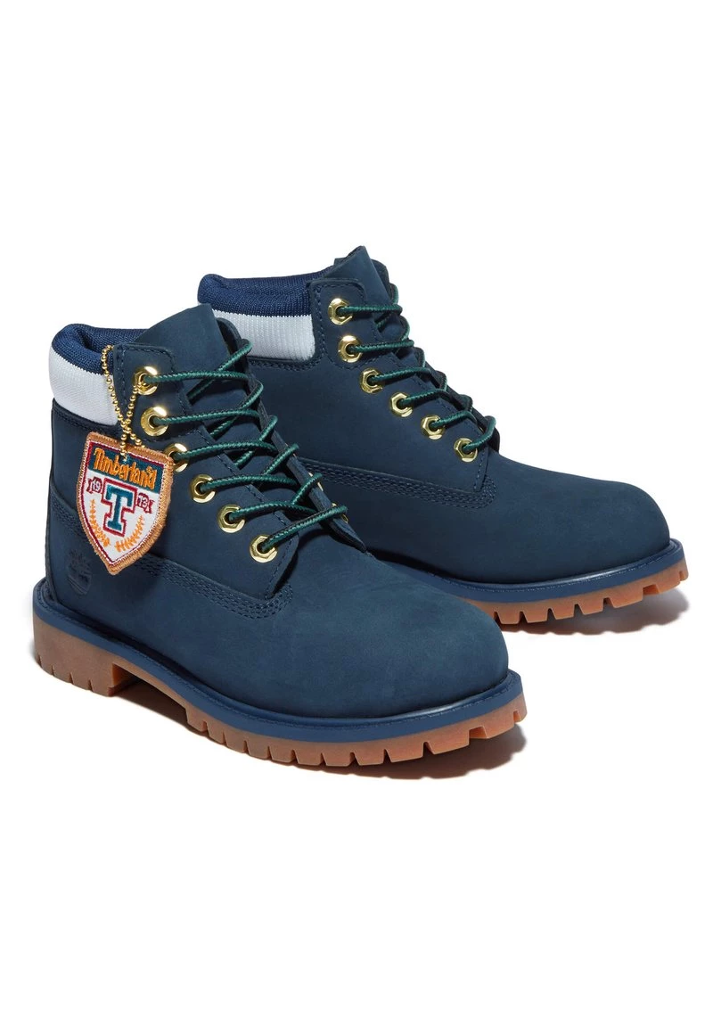 Timberland Bambini Stivaletti Stringati - Blue 4 Timberland Bambini Stivaletti Stringati - Blue - immagine 4