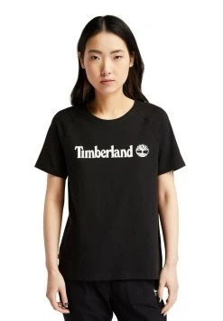Timberland Donna LOGO TEE - T-shirt Con Stampa - Black
