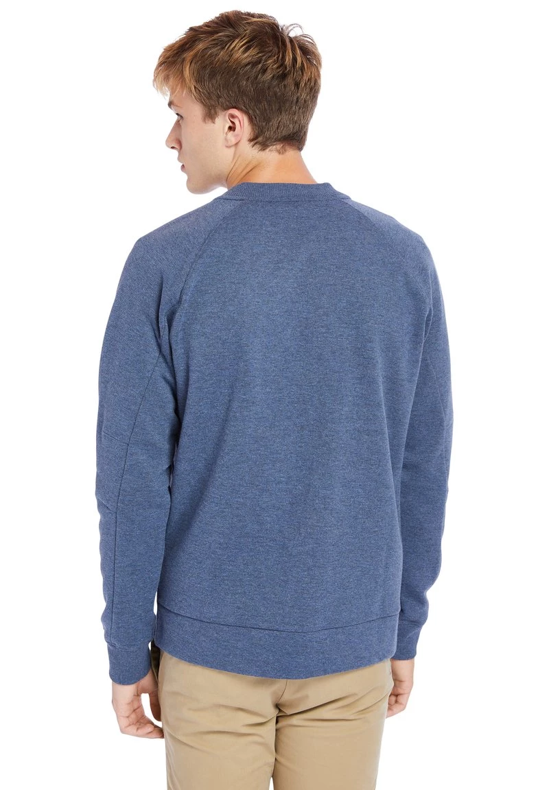 Timberland Uomo LS PIQUE MELANGE FULL-ZIP - Felpa - Dark Sapphire Heather 3 Timberland Uomo LS PIQUE MELANGE FULL-ZIP - Felpa - Dark Sapphire Heather - immagine 3