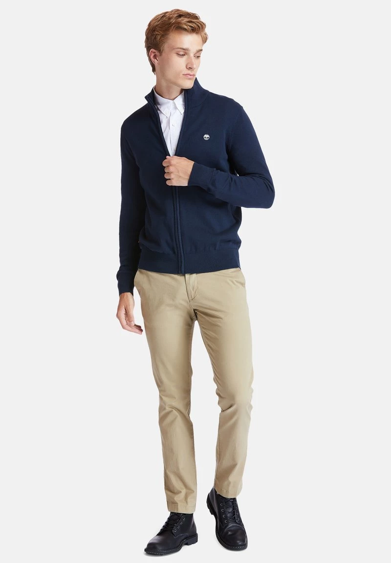 Timberland Uomo WILLIAMS RIVER FULL ZIP - Cardigan - Dark Sapphire 2 Timberland Uomo WILLIAMS RIVER FULL ZIP - Cardigan - Dark Sapphire - immagine 2