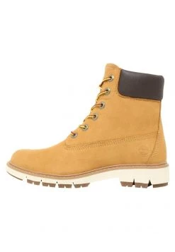 Timberland Donna LUCIA WAY 6IN WP BOOT - Stivaletti Stringati - Wheat